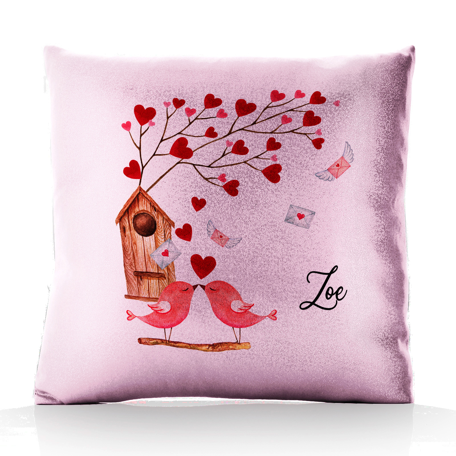 Love Square Personalized Pillow, Personalized Pillows