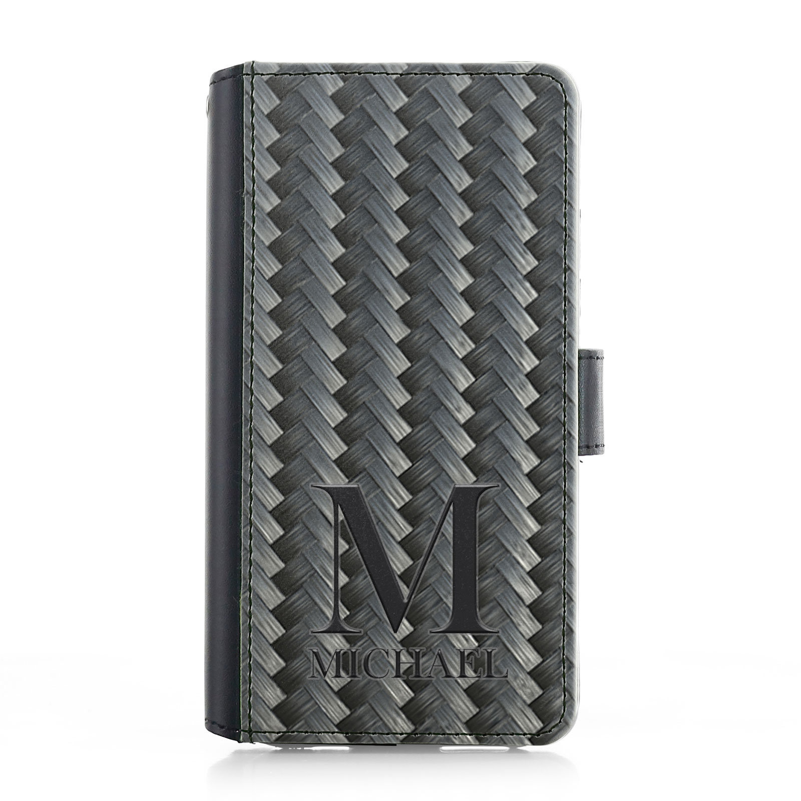Personalised Phone Case | For Xiaomi, LG, HTC | Black, Grey Smoke Texture Print - Picture 8 of 11
